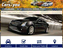 Tablet Screenshot of cars2you.com